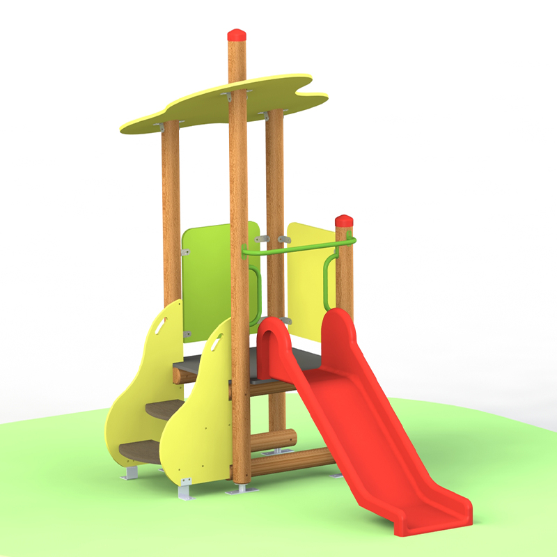 Mic tobogan cu acoperis pentru copii UMJ517 Mic tobogan cu acoperis pentru copii UMJ517