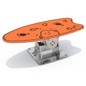 Balansoar metalic rotativ placa de surf LJ2211